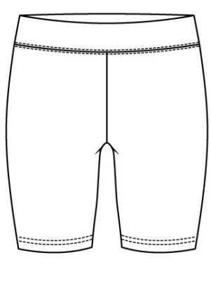 Ladies Essential Mid Shorts
