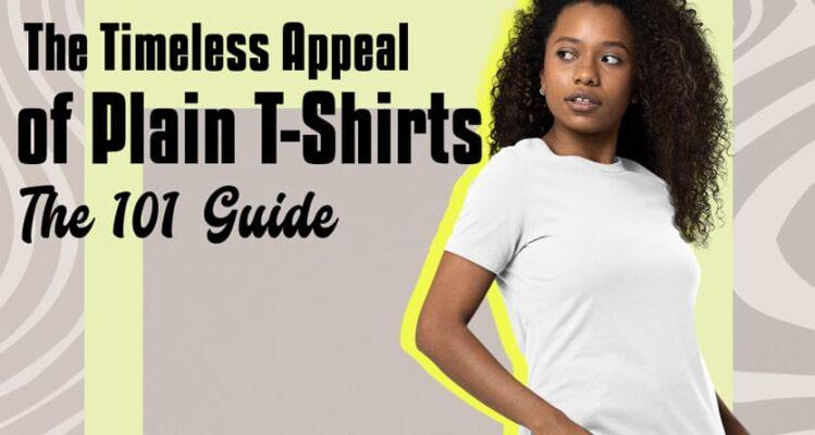 Plain t shirts from The Blank T Shirt Shop – classic, versatile, and perfect for any style in Australia